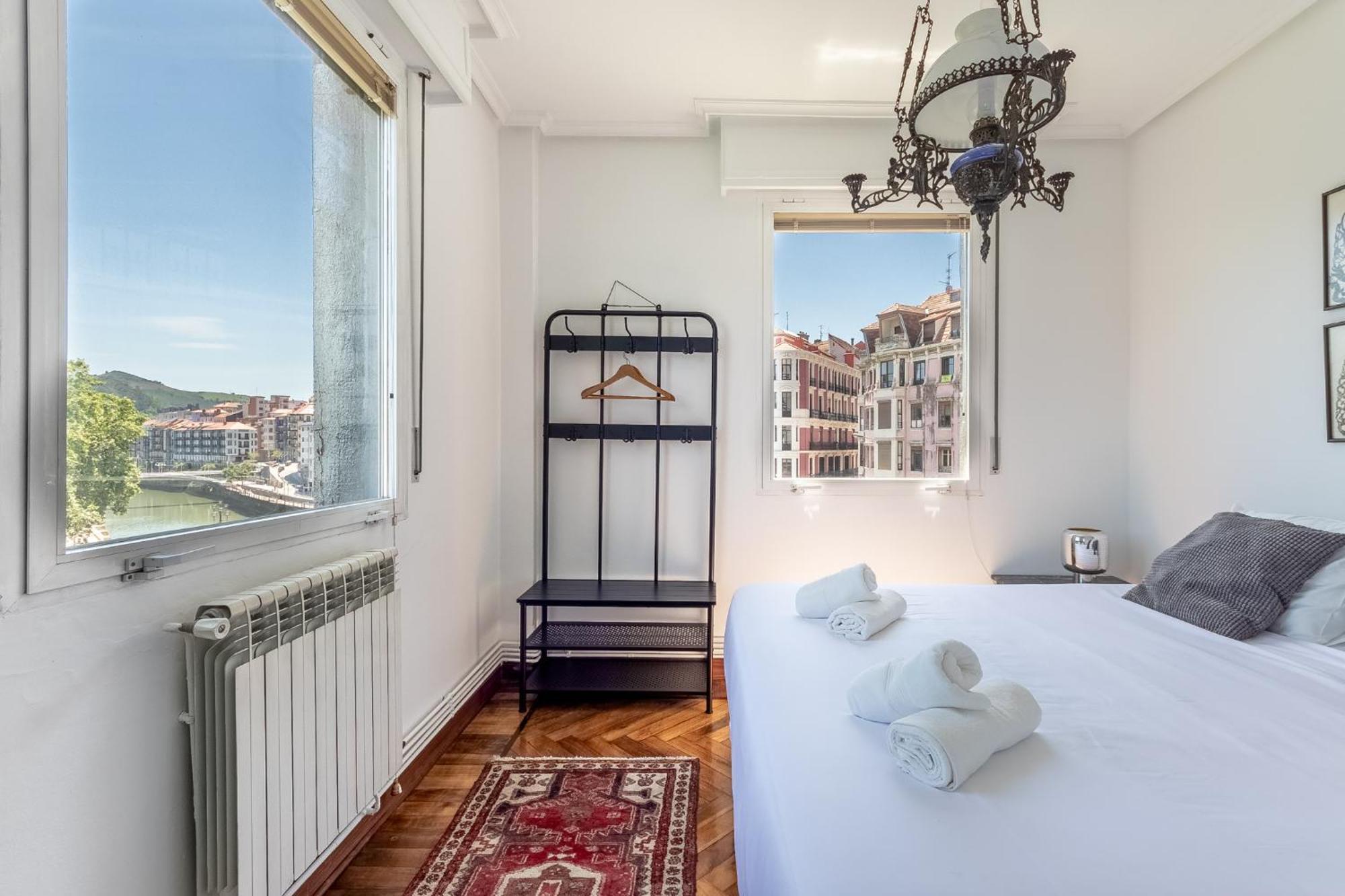 Apartamento Con Vistas A La Ria Bilbao Exteriér fotografie