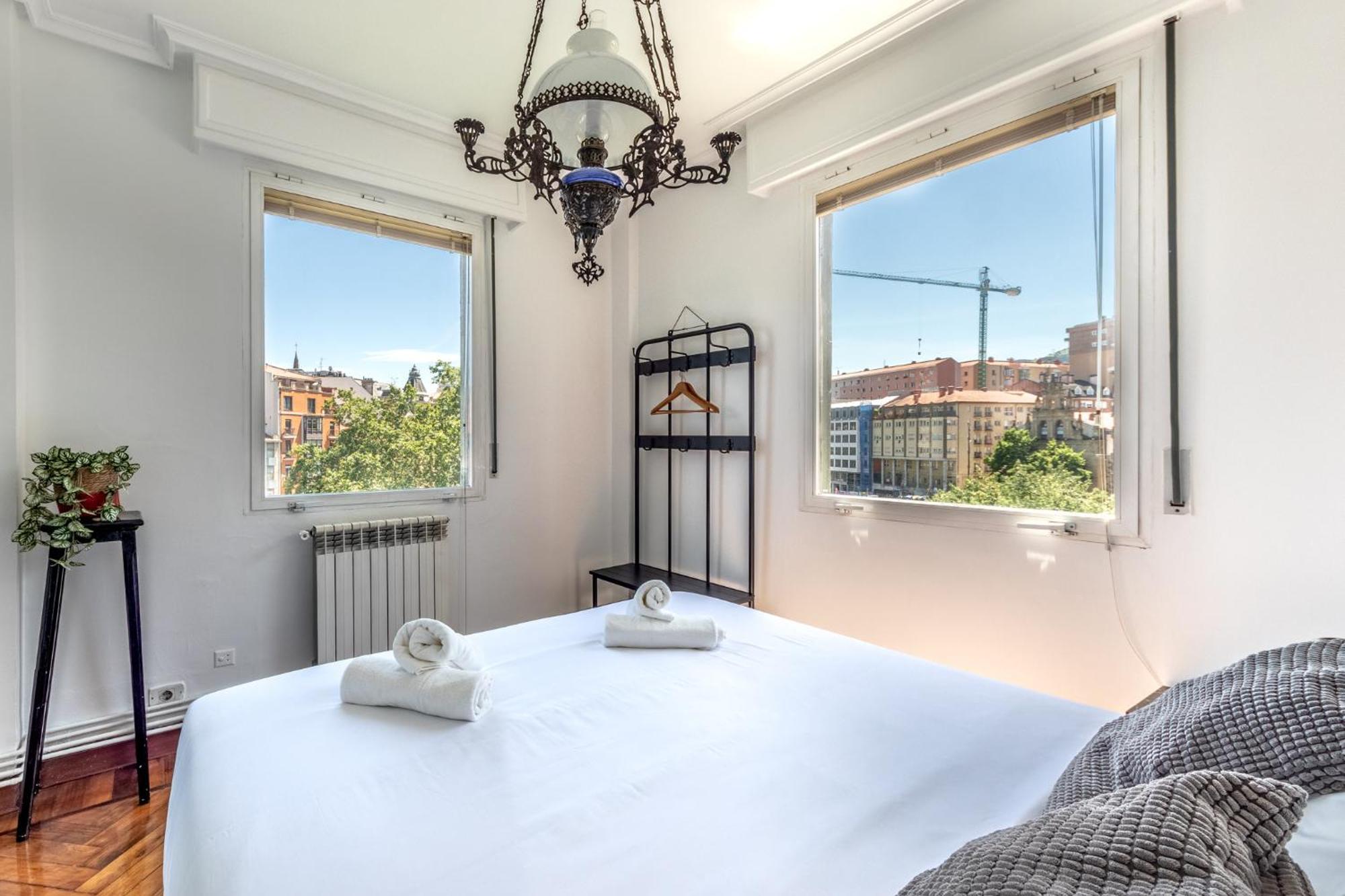 Apartamento Con Vistas A La Ria Bilbao Exteriér fotografie