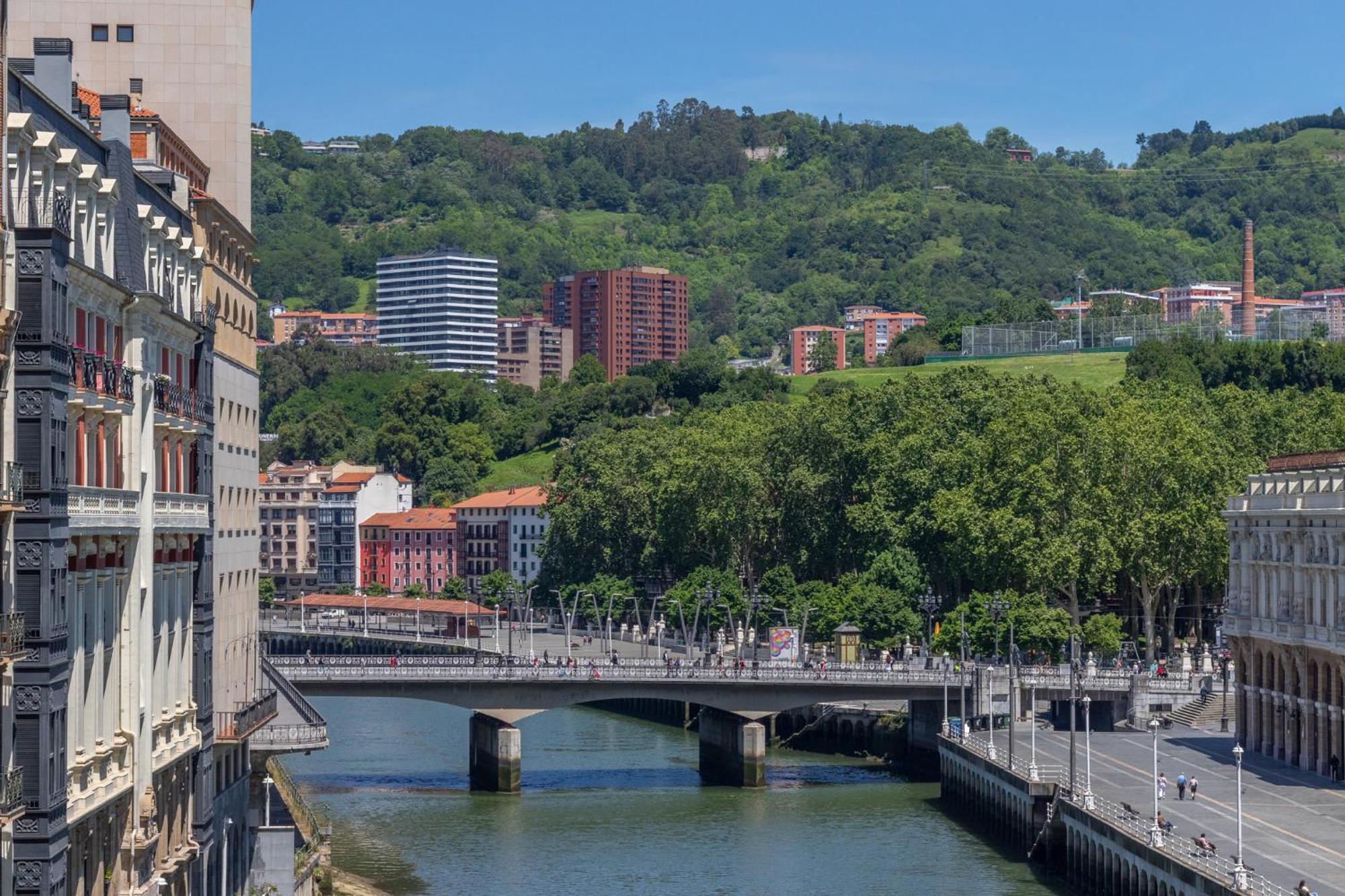 Apartamento Con Vistas A La Ria Bilbao Exteriér fotografie