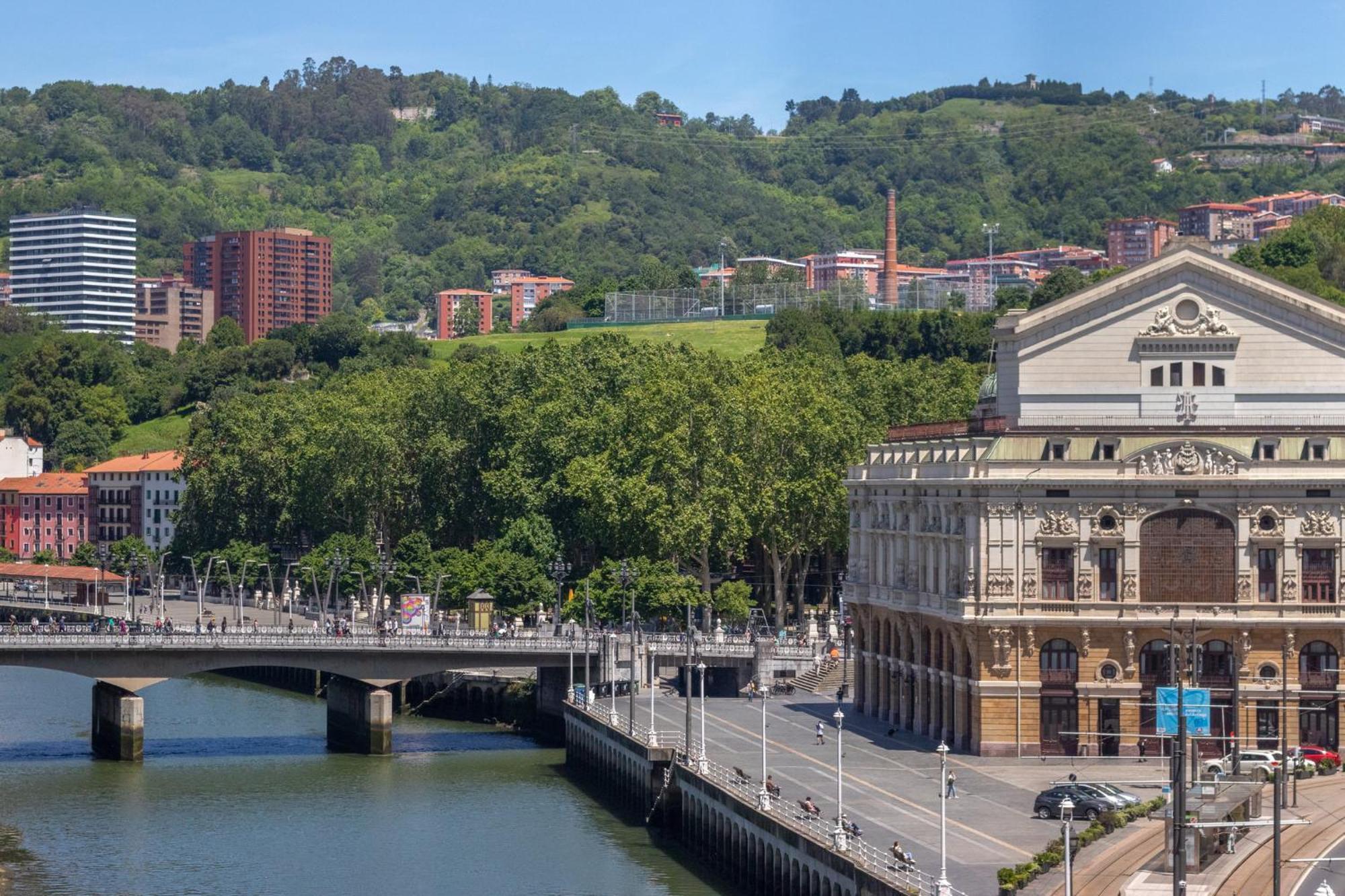 Apartamento Con Vistas A La Ria Bilbao Exteriér fotografie
