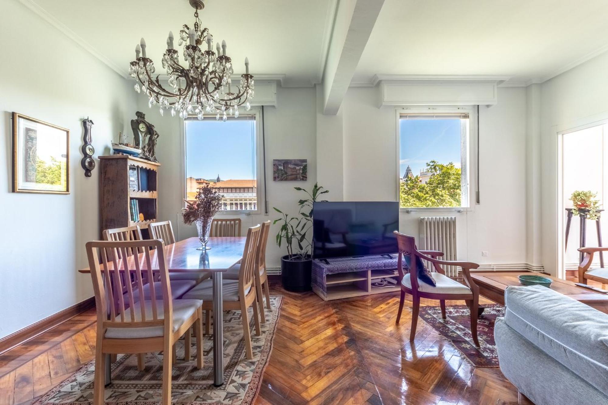 Apartamento Con Vistas A La Ria Bilbao Exteriér fotografie