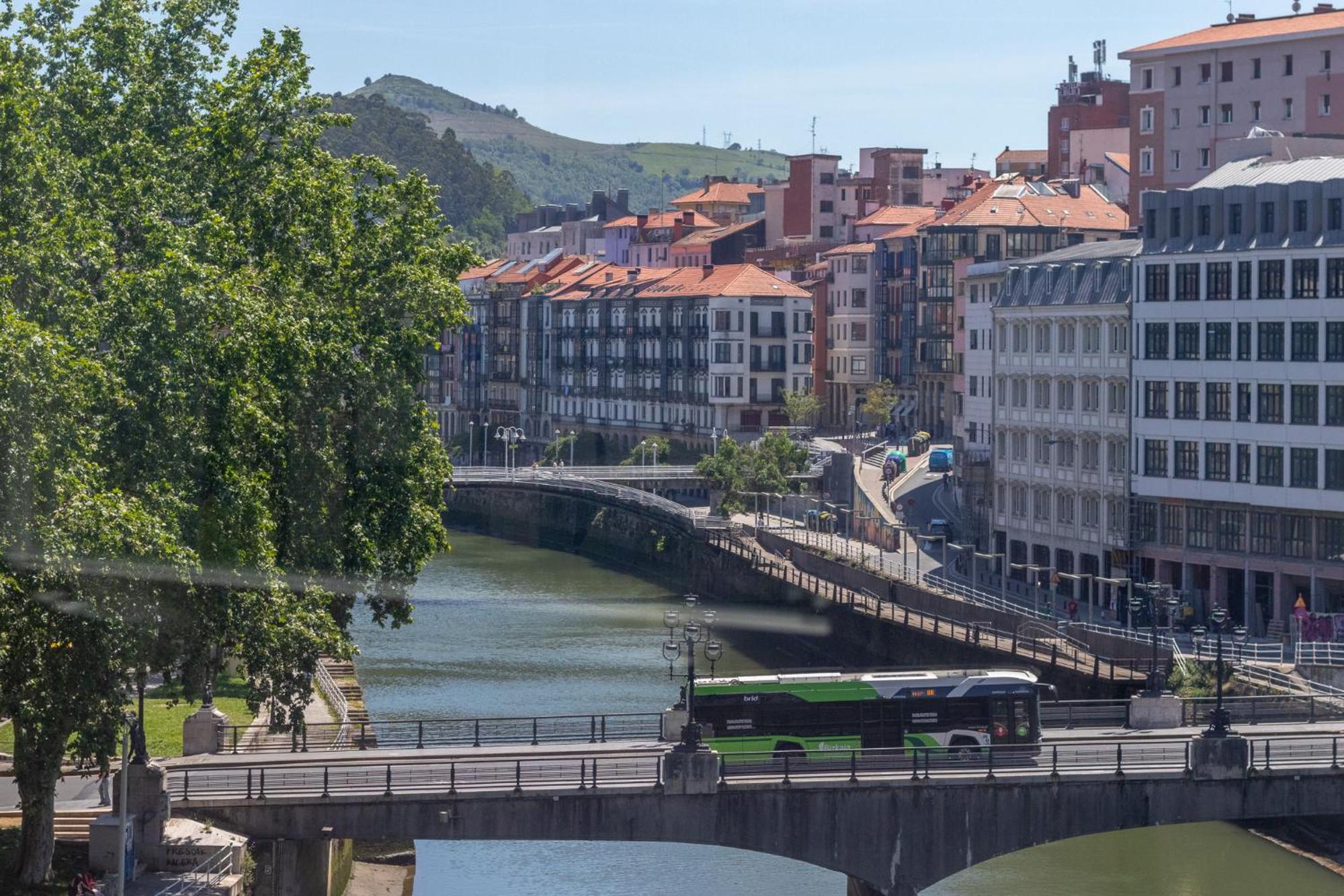 Apartamento Con Vistas A La Ria Bilbao Exteriér fotografie